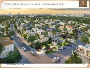 Phối cảnh minh họa các mẫu Graden Grand Villa