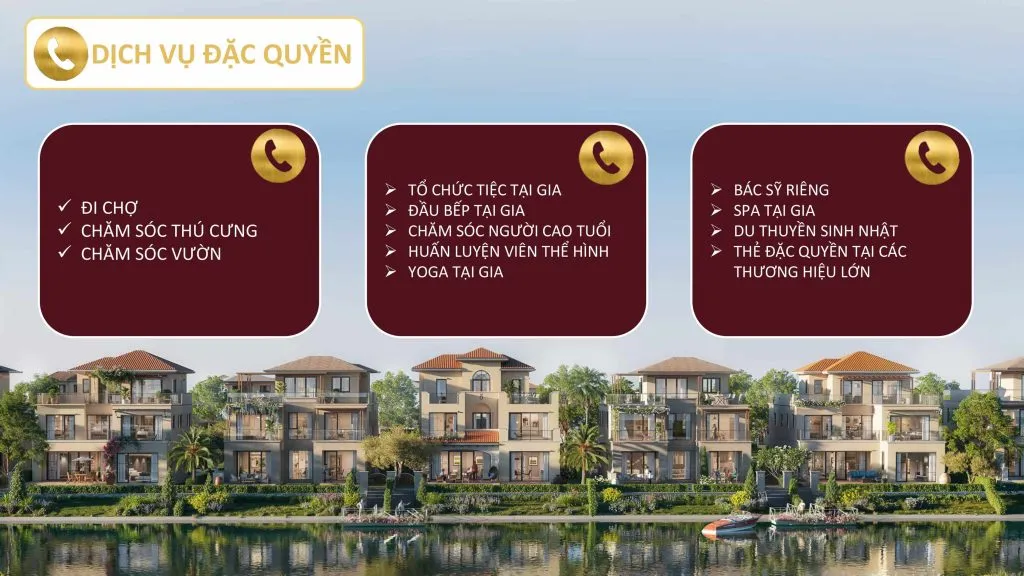 Dịch vụ tại gia tại khu biệt thự the Pearl