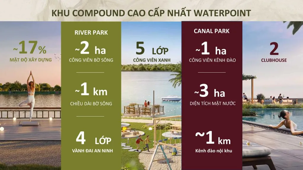 Khu tiện ích chung tại biệt thự The Pearl Waterpoint